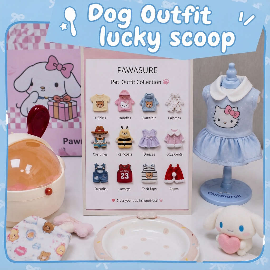Dog Outfit Lucky Scoop（only Outfit and Pajamas）